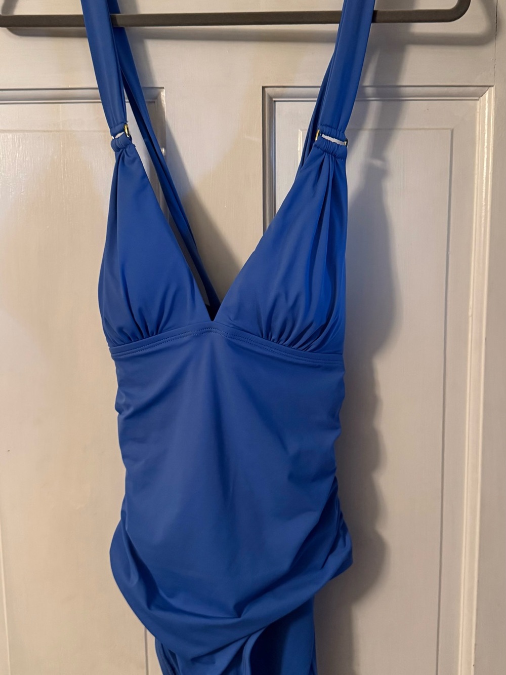 Tommy Bahama Blue One-Piece Swimsuit, Size 8, NWT